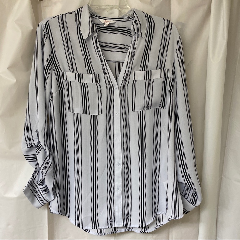Candies button down shirt Size M $8